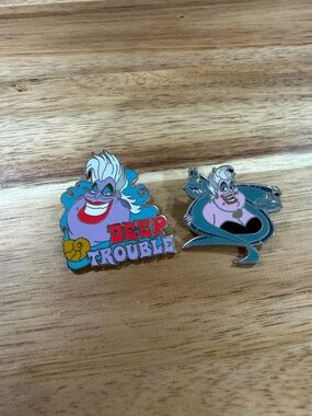 Ursula Disney Enamel Pin Set - Deep Trouble